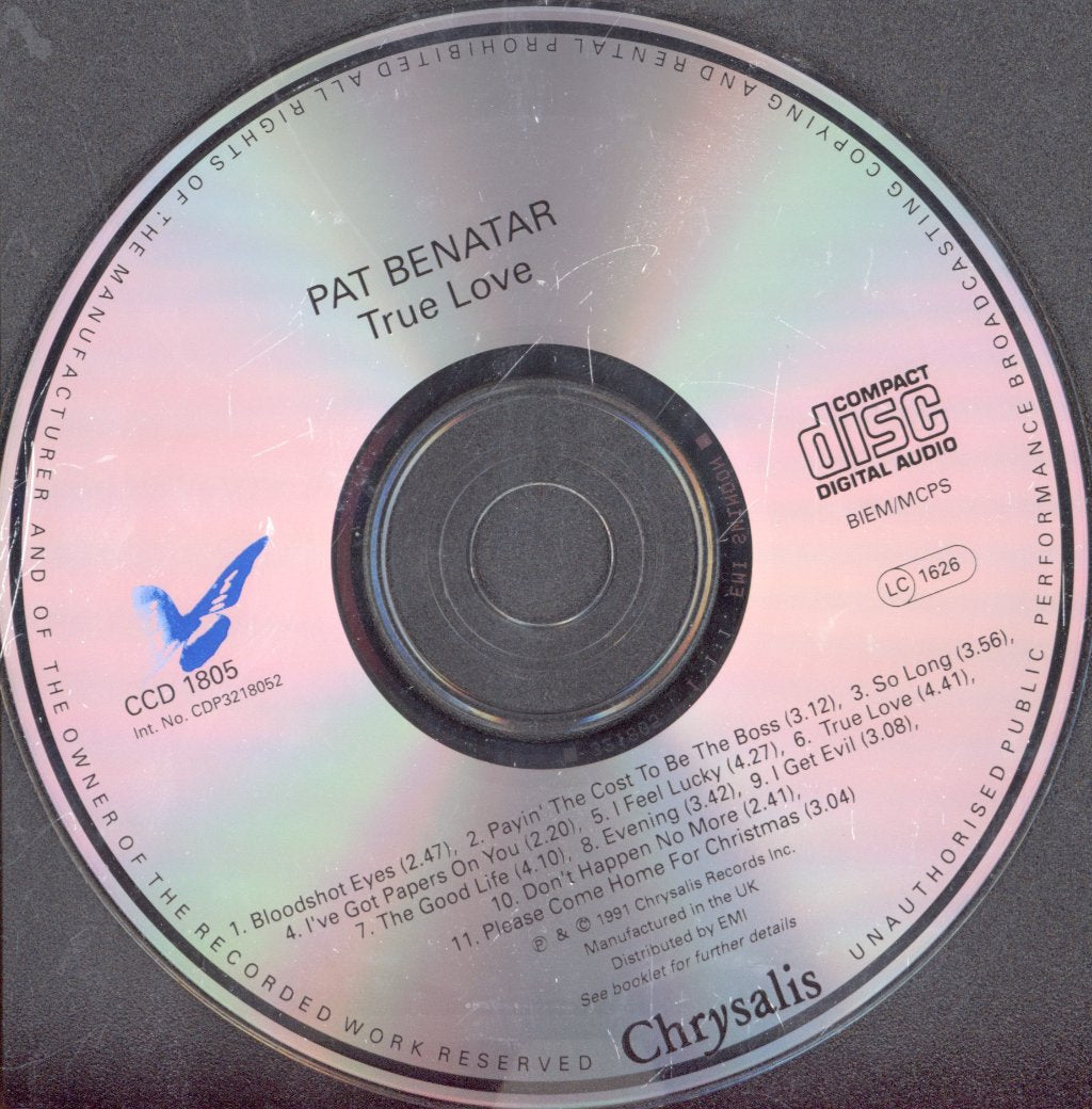 Pat Benatar - True Love - Cd