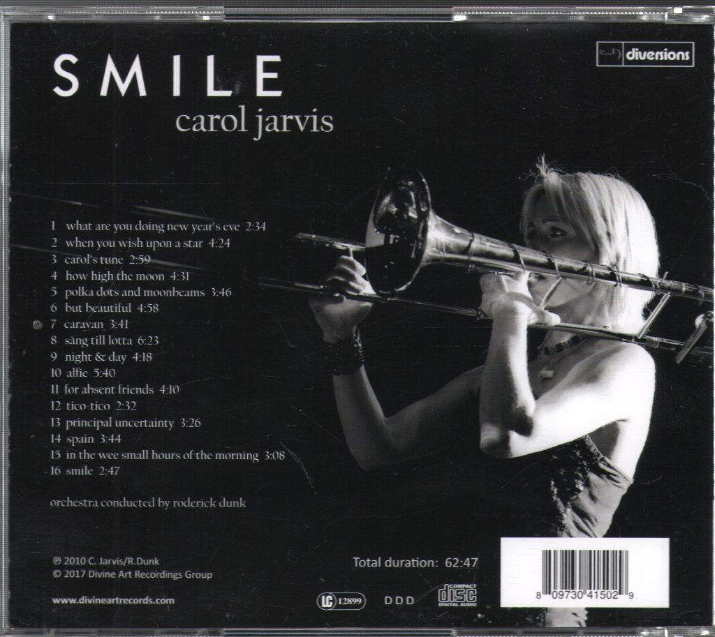 Carol Jarvis - Smile - Cd