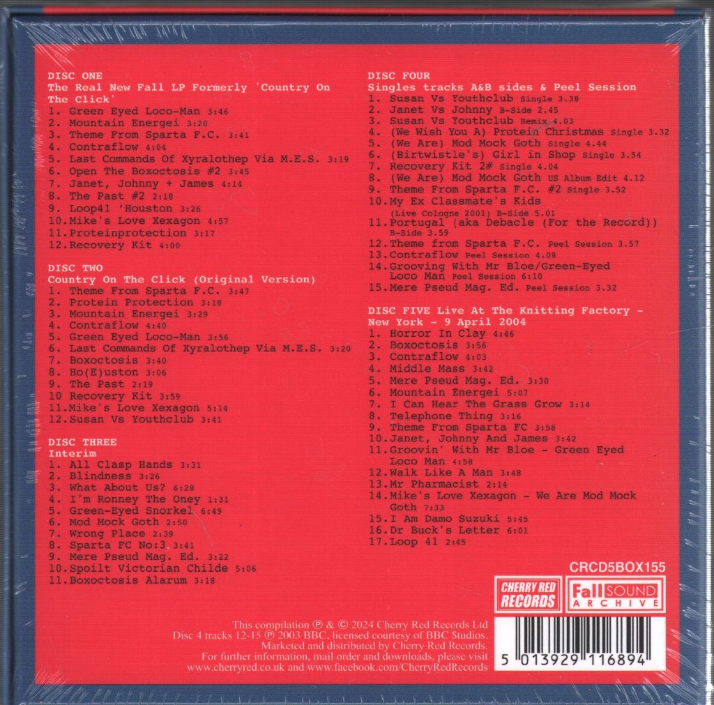 Fall - Real New Fall LP (Formerly 'Country On The Click') - Cd Set