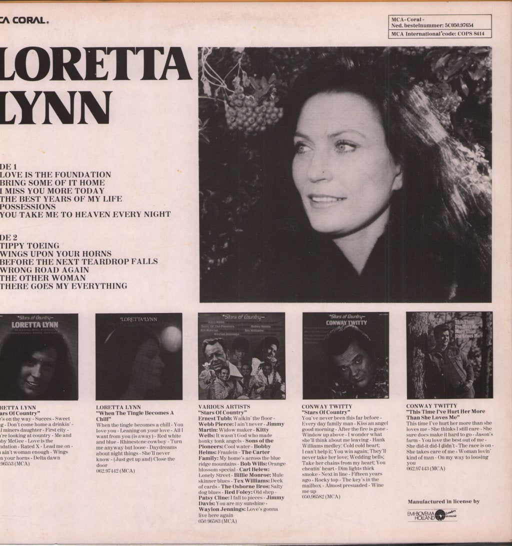Loretta Lynn - Before The Next Teardrop Falls - Lp