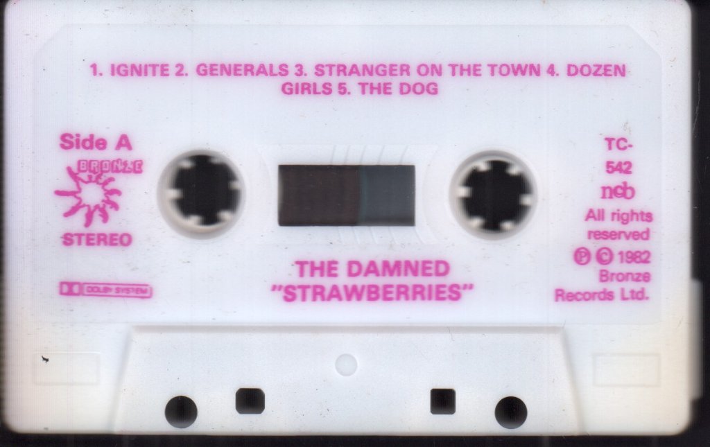 Damned (Punk) - Strawberries - Cassette