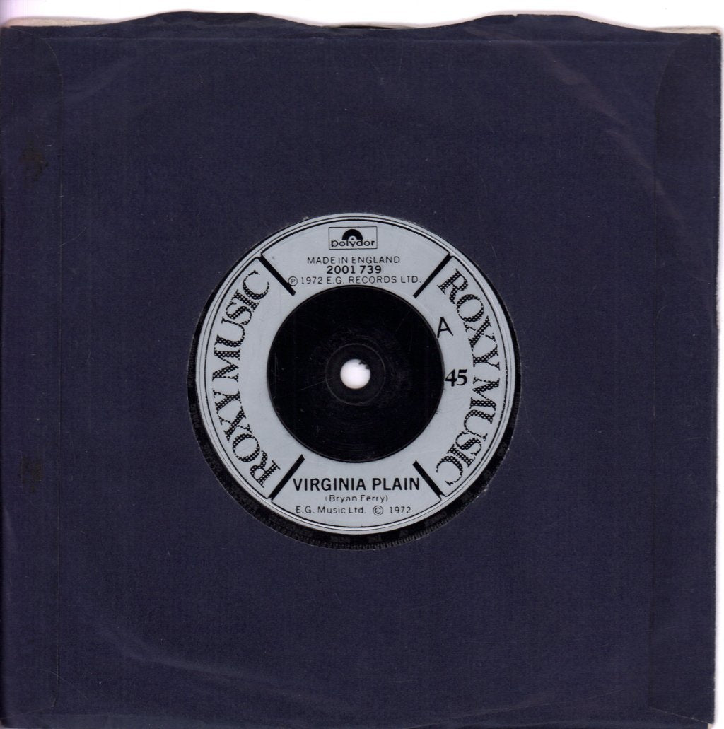 Roxy Music - Virginia Plain - 7 Inch
