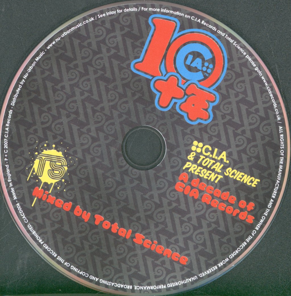 Total Science - A Decade Of CIA Records - Cd