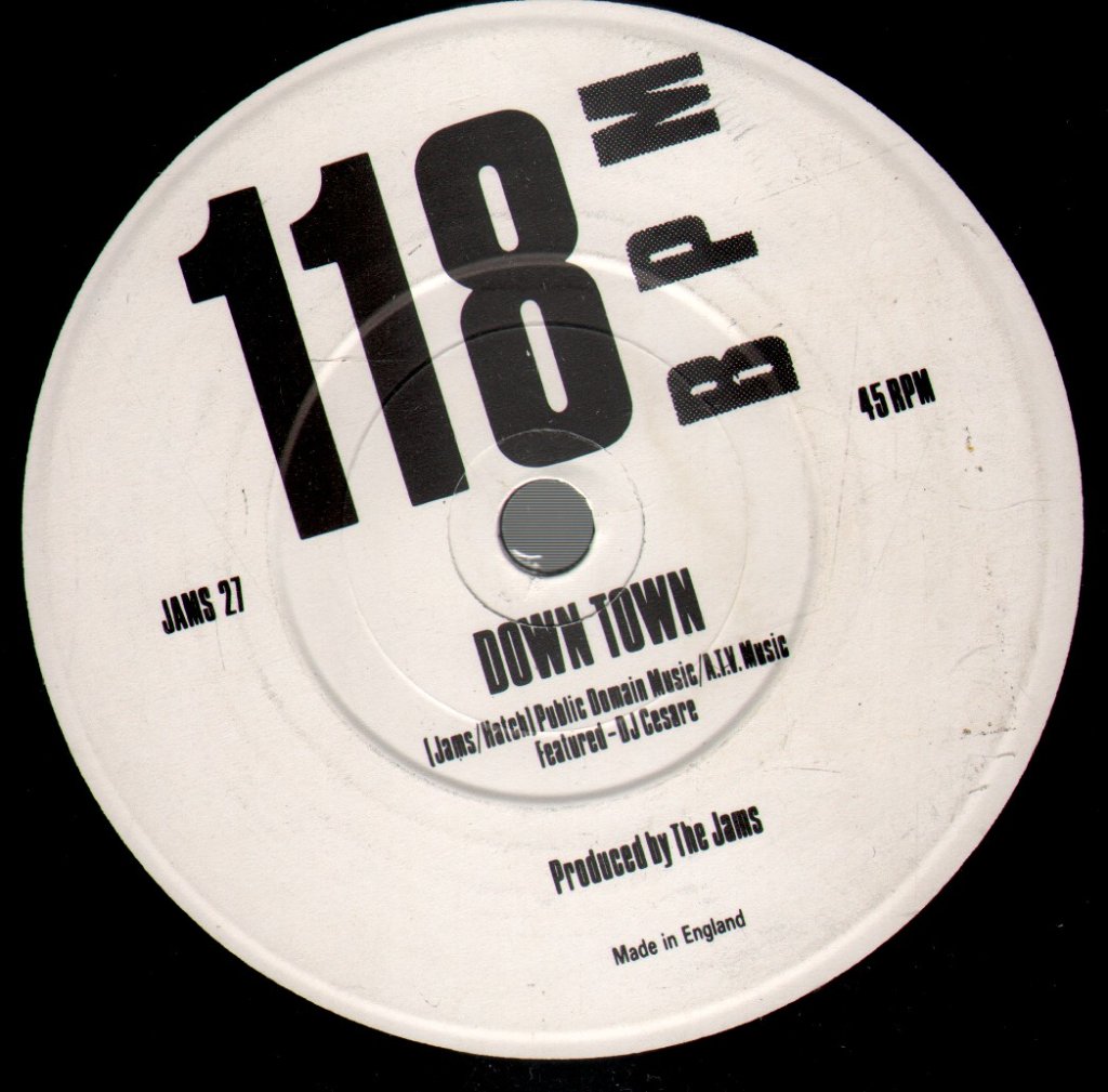 Jams - Down Town - 7 Inch