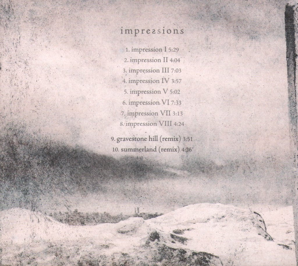 Lunatic Soul - Impressions - Cd