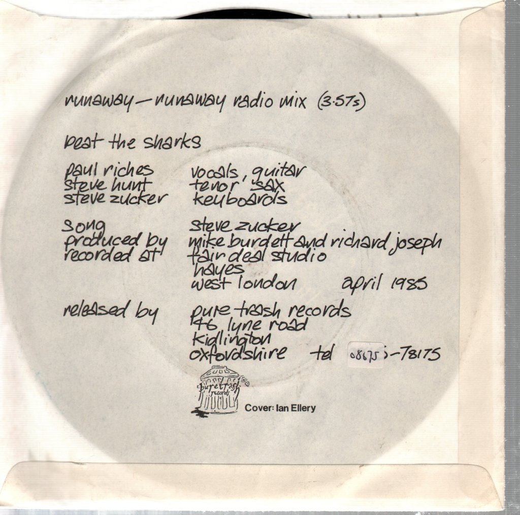 Beat The Sharks - Runaway - 7 Inch