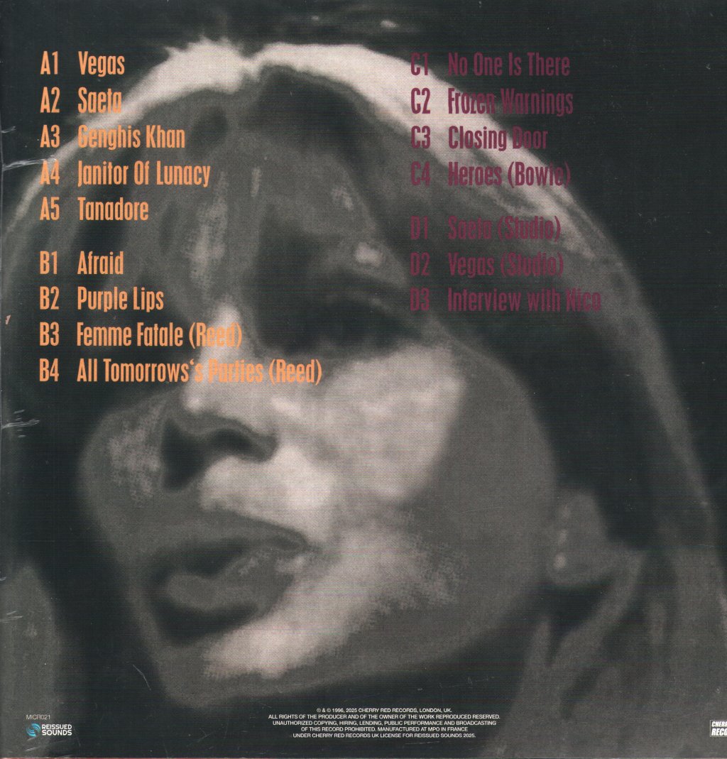 Nico - Janitor of Lunacy - Double Lp