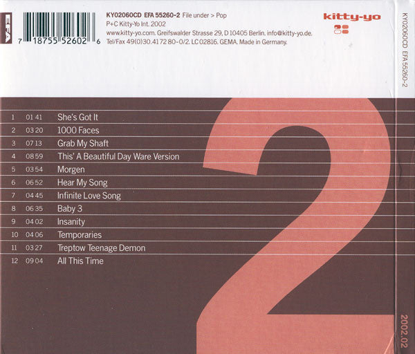 Various Artists - Kitty-Yo Int. 2002.02 - Cd