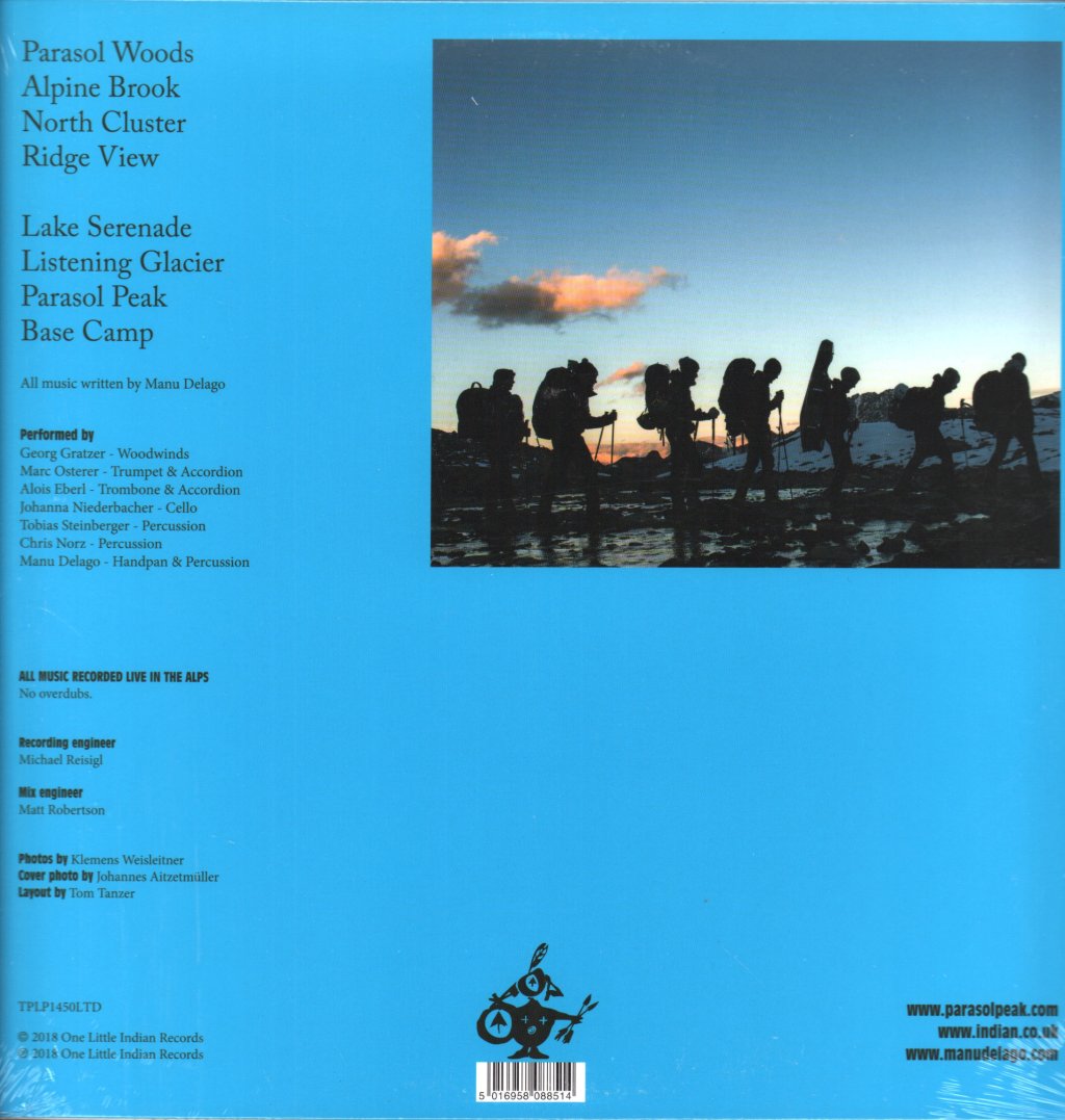 Manu Delago - Parasol Peak - Lp