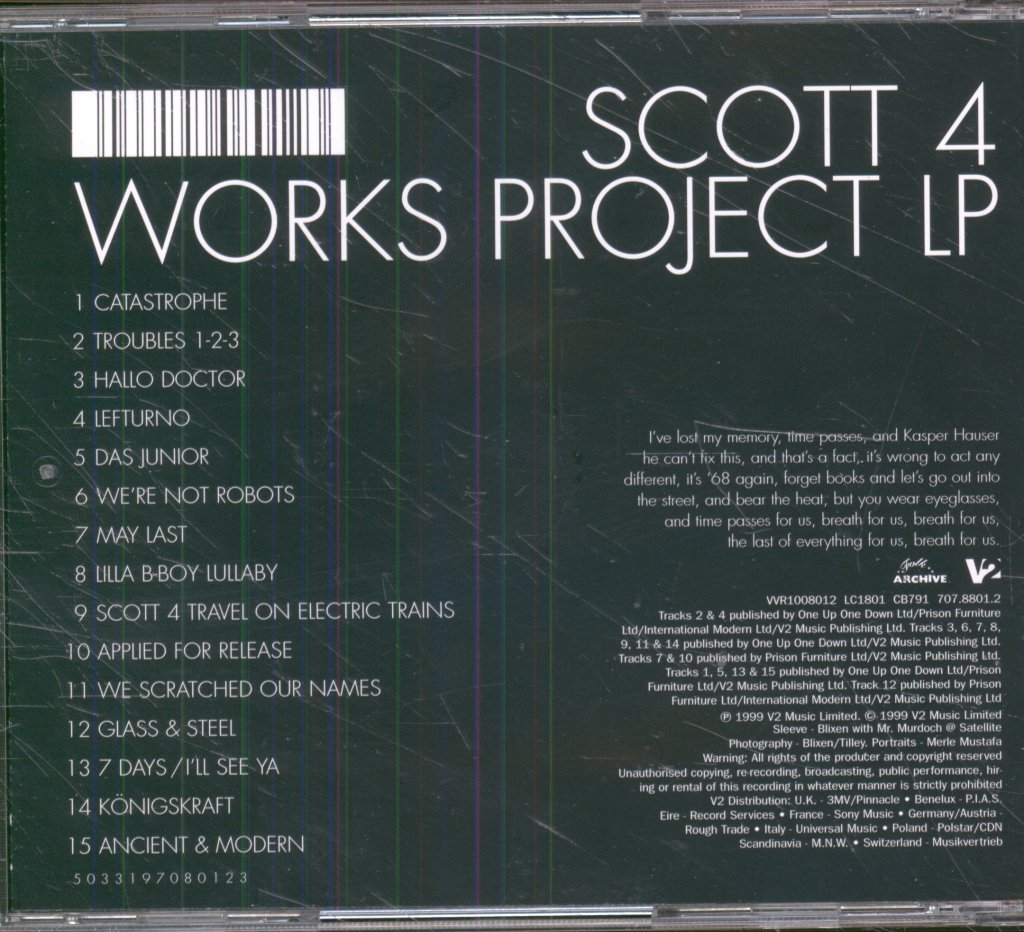 Scott 4 - Works Project LP - Cd