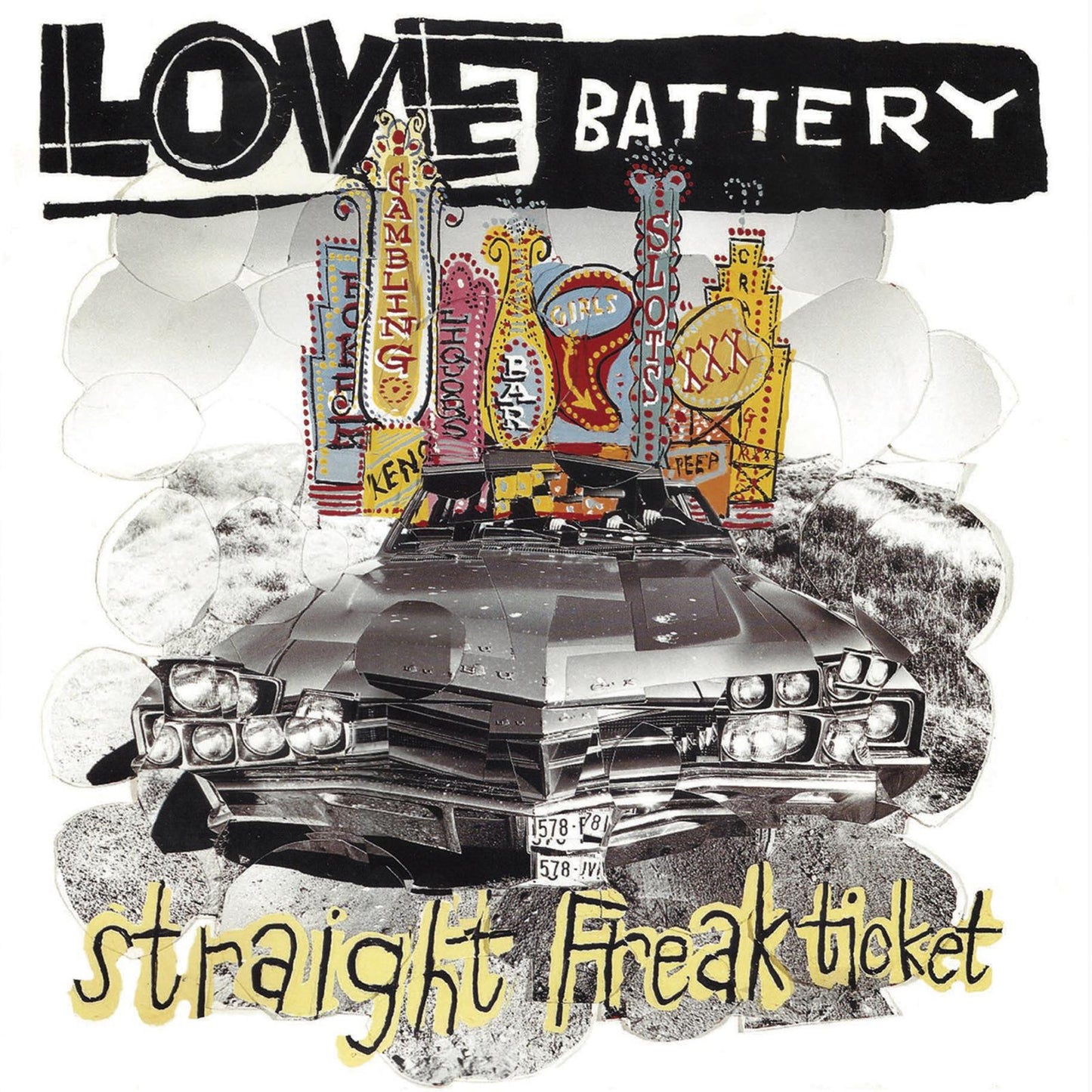 Love Battery - Straight Freak Ticket - Lp