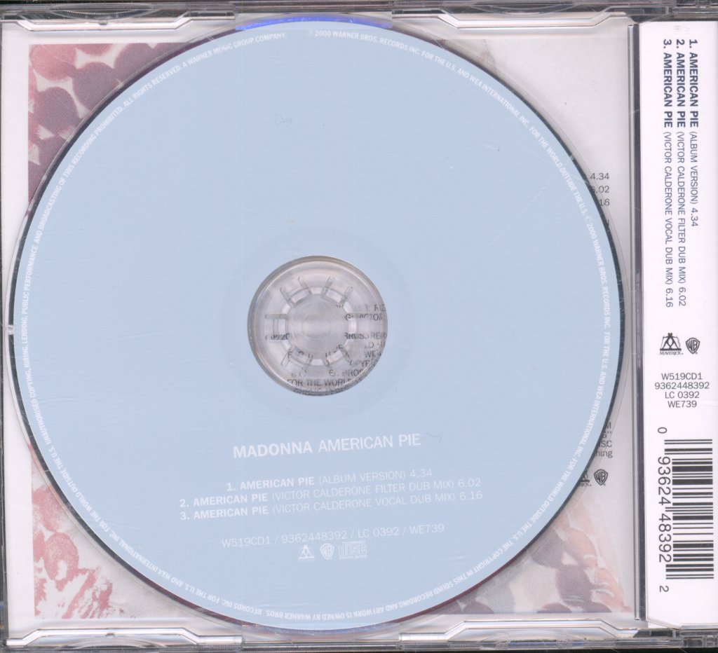 Madonna - American Pie - Cd
