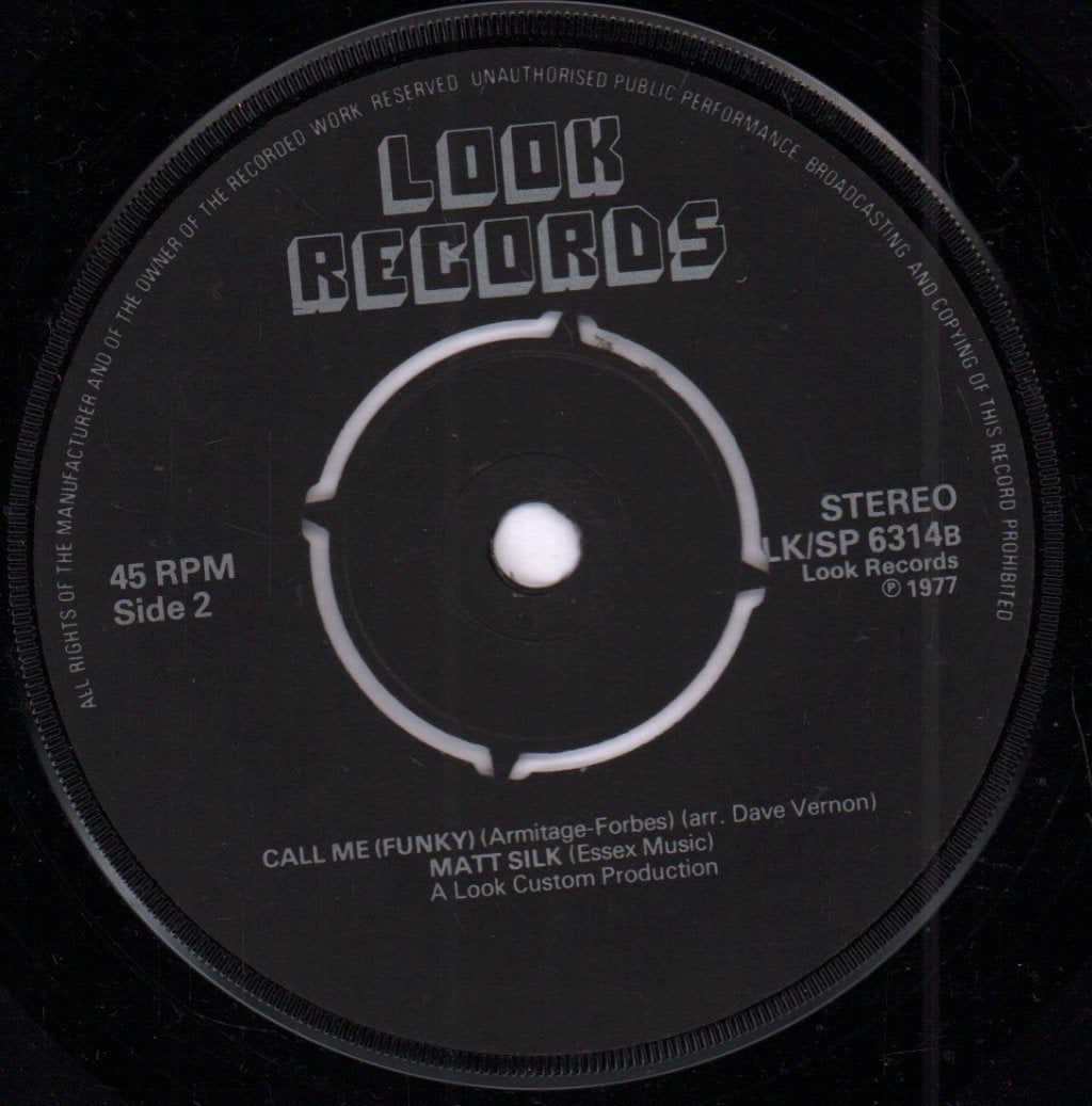 matt silk - remember - 7 Inch