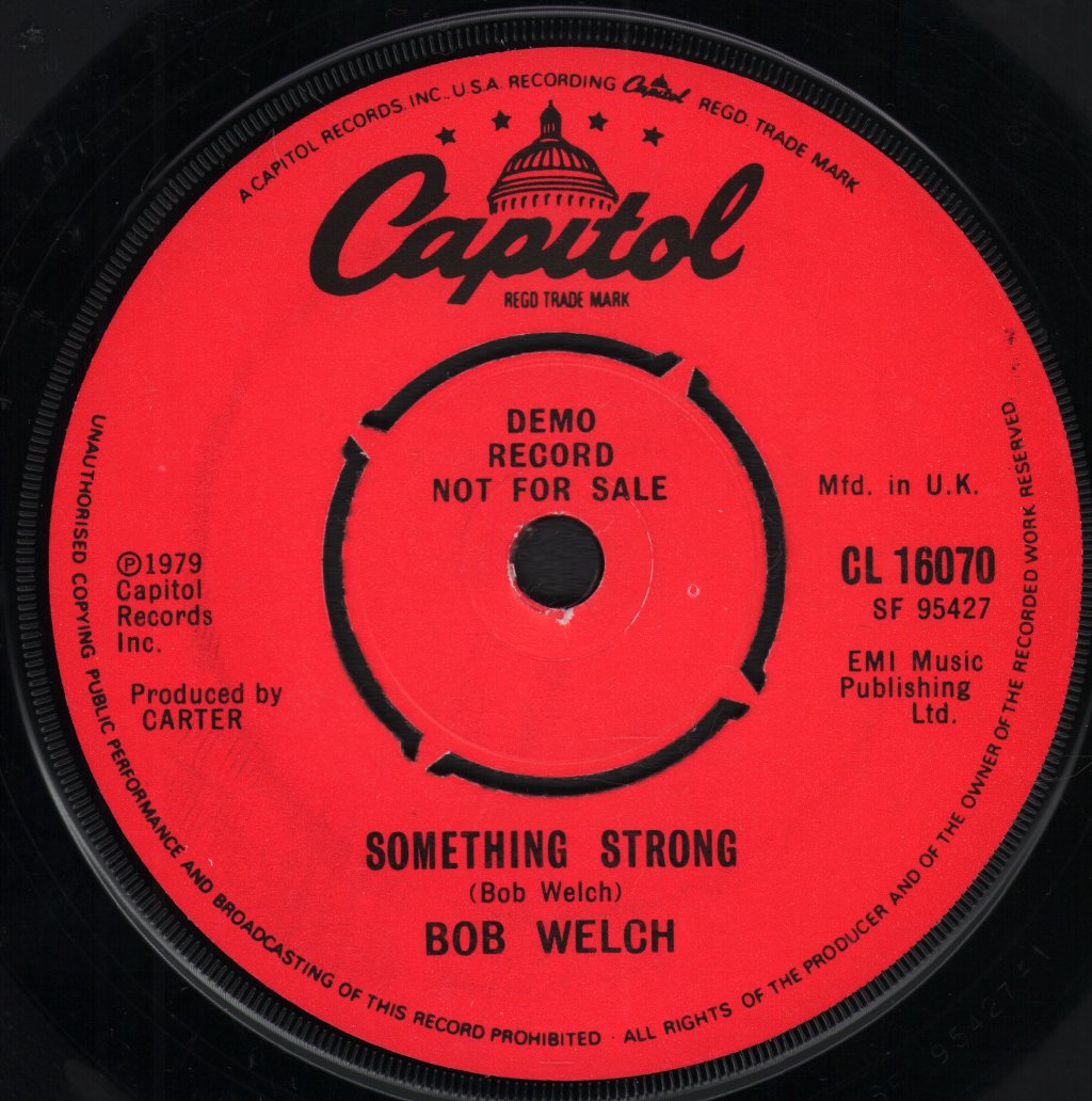 Bob Welch - Precious Love - 7 Inch
