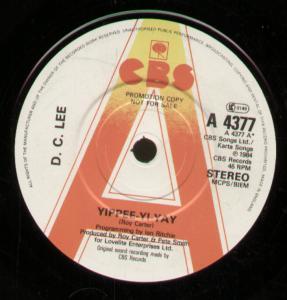 D.c.lee - Yippee-Yi-Yay - 7 Inch