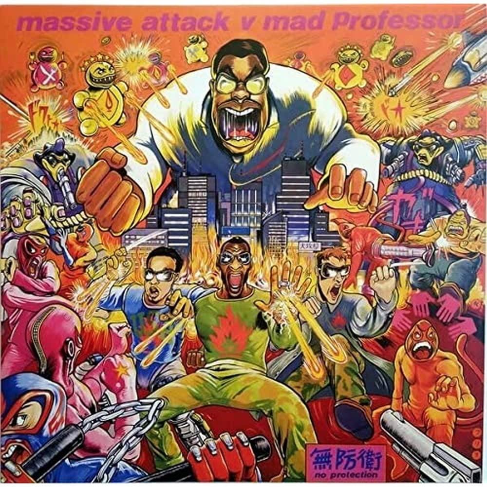 Massive Attack V Mad Professor - No Protection - Lp