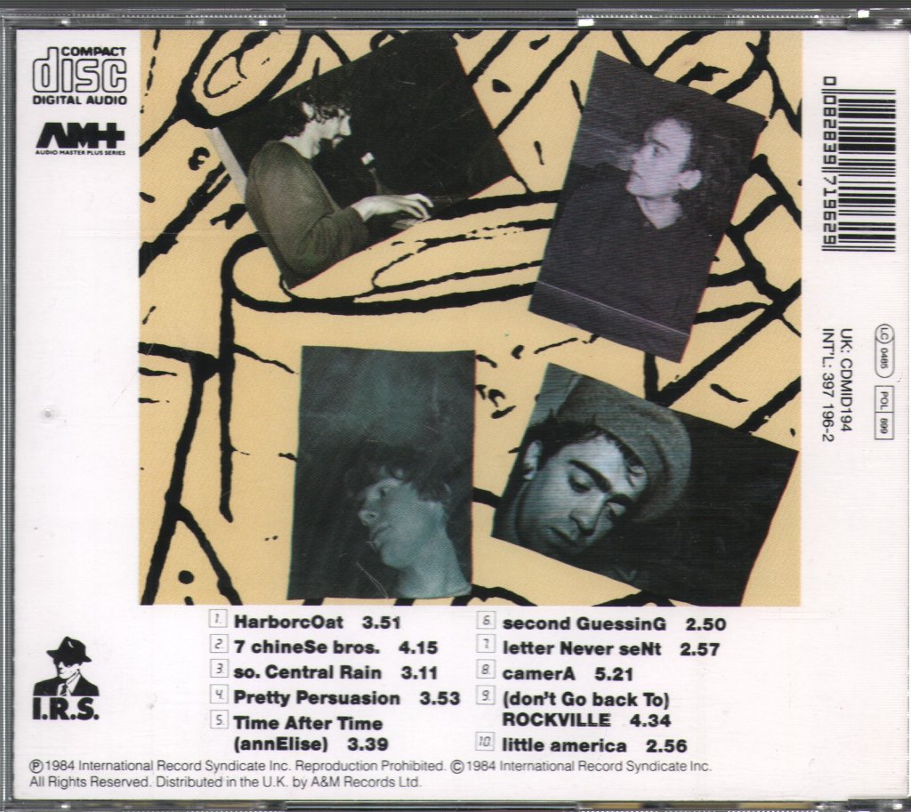 R.E.M. - Reckoning - Cd