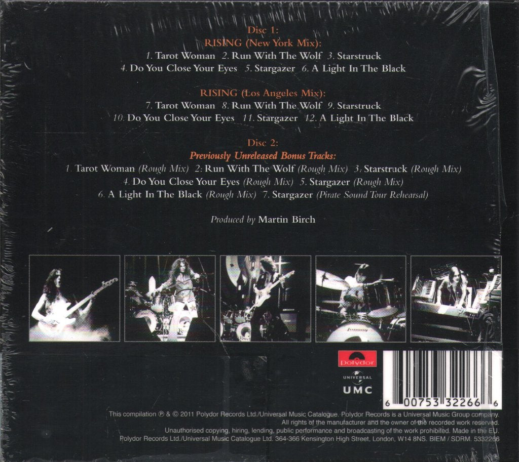 Rainbow - Rising - Cd Set