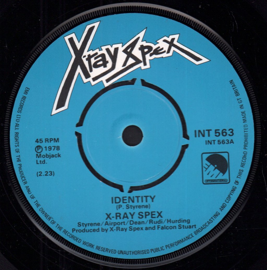 X-Ray Spex - Identity - 7 Inch