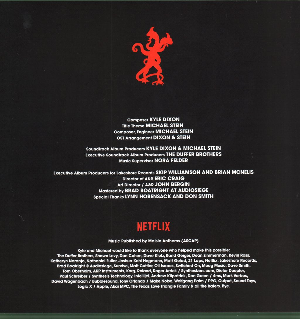 Kyle Dixon And Michael Stein - Stranger Things - Volume Two - Lp
