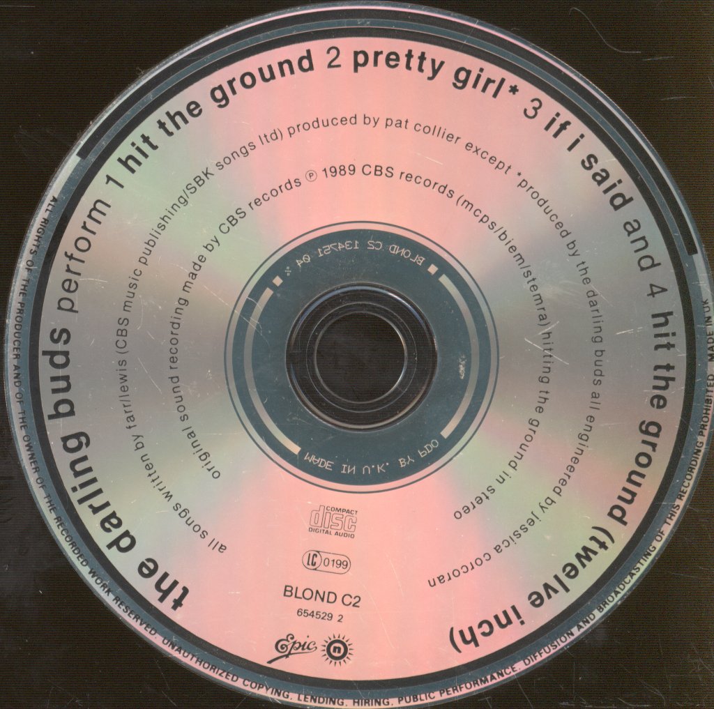 Darling Buds - Hit The Ground - Cd