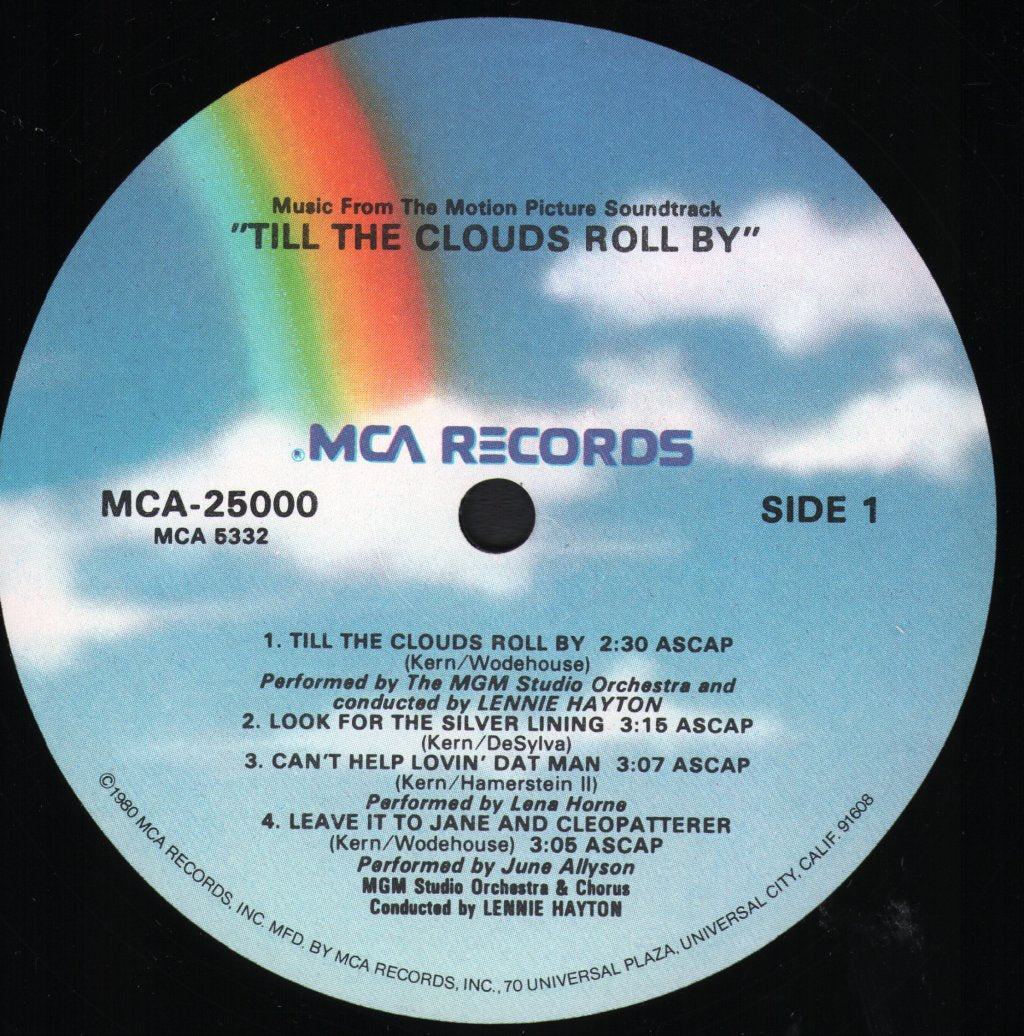 Till The Clouds Roll By - Motion Picture Soundtrack - Lp