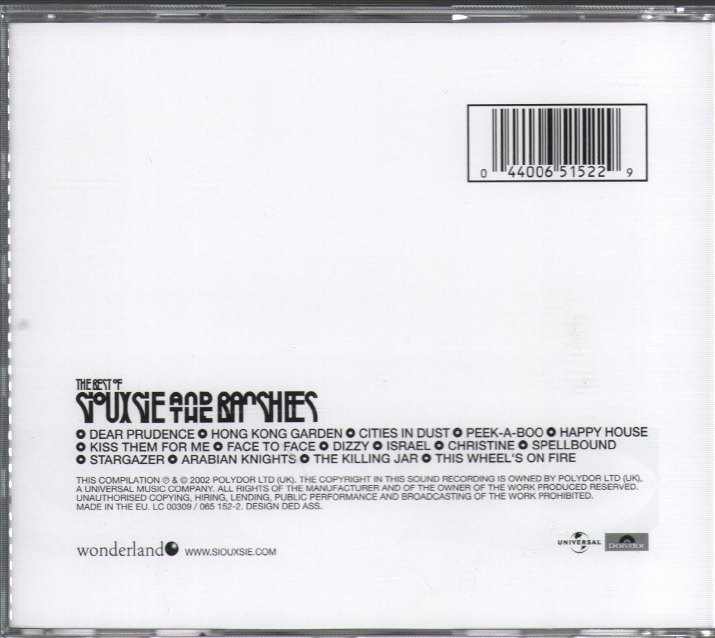 Siouxsie & The Banshees - Best Of Siouxsie And The Banshees - Cd