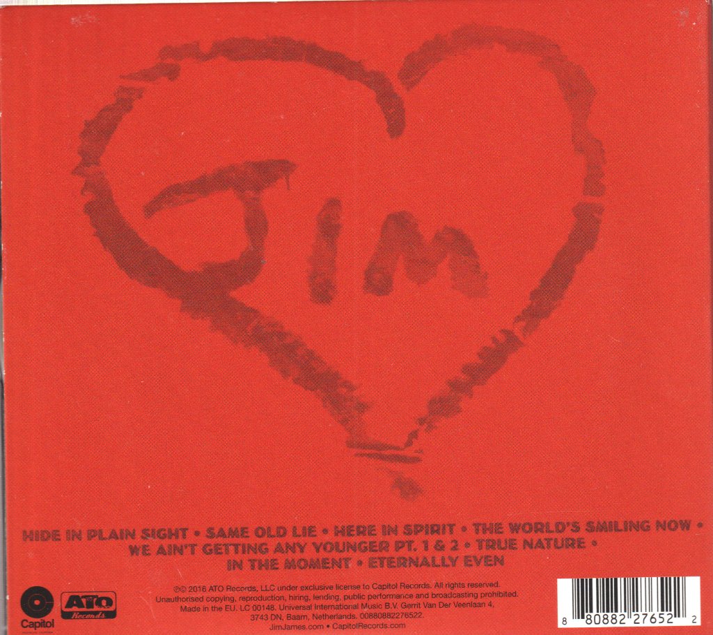 Jim James - Eternally Even - Cd