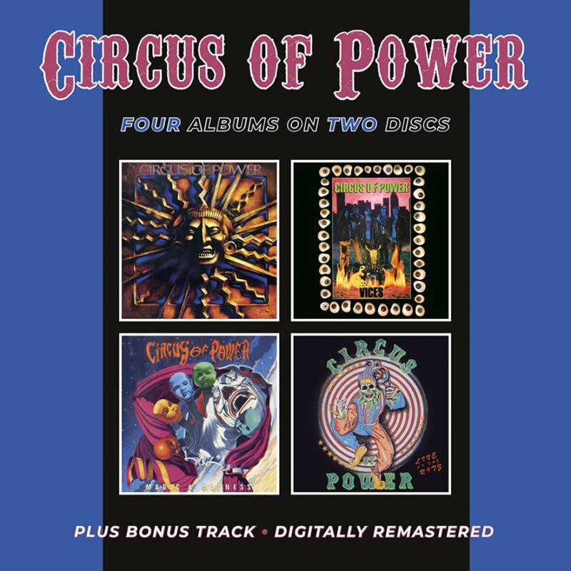 Circus Of Power - Circus of Power / Vices / Live At the Ritz / Magic & Madness - Double Cd