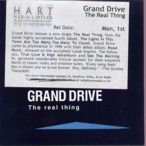 Grand Drive - Real Thing - Cd