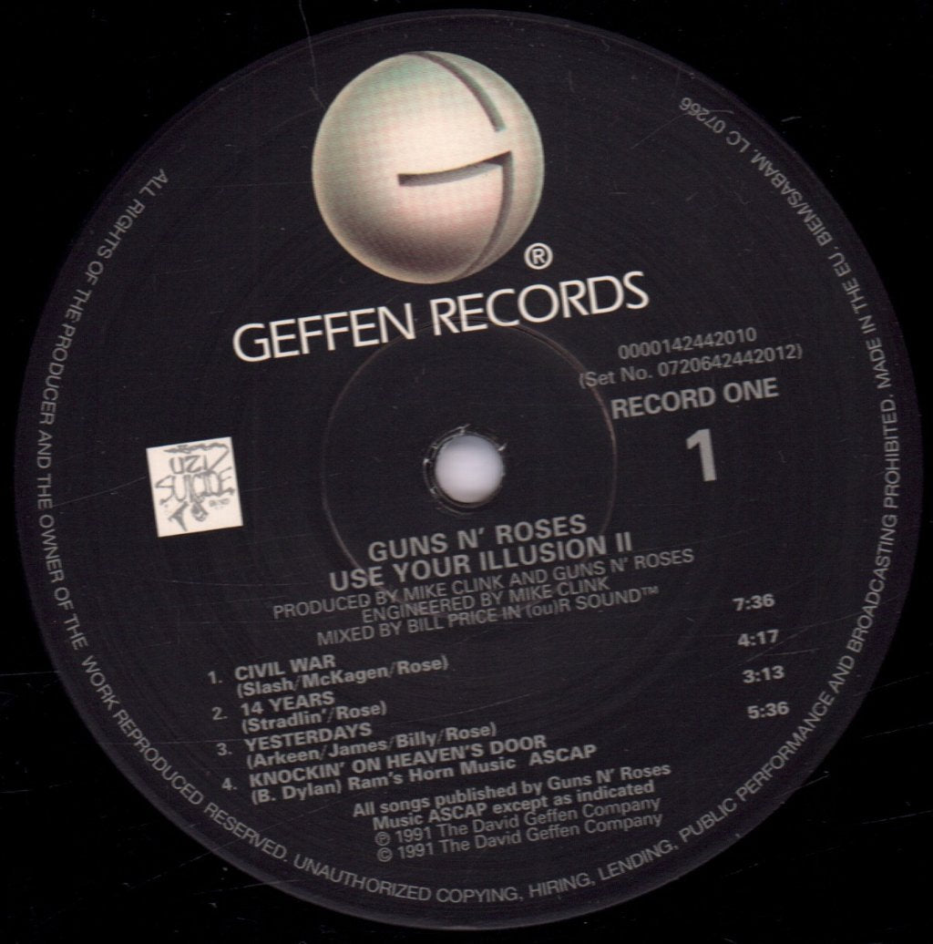 Guns N Roses - Use Your Illusion 2 - Double Lp