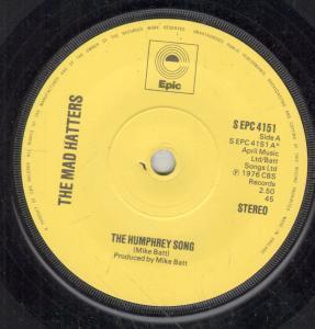 Mad Hatters - Humphrey Song - 7 Inch