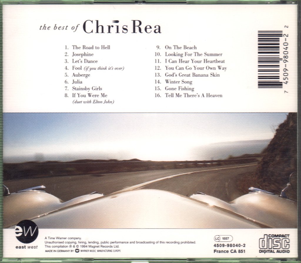 Chris Rea - Best Of - Cd