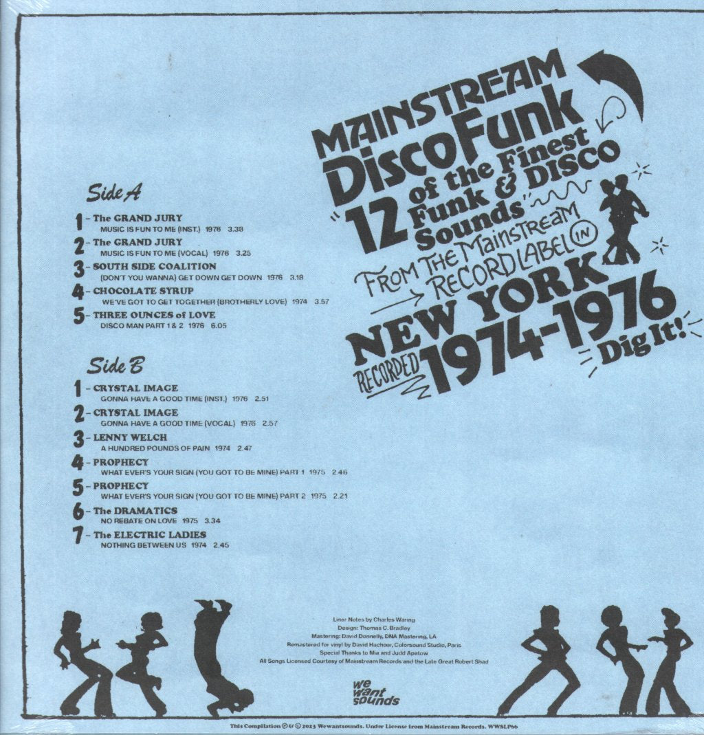 Various Artists - Mainstream Disco Funk: The Finest Funky Sound of Mainstream Records 1974-76 - Lp