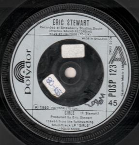 Eric Stewart - Girls - 7 Inch