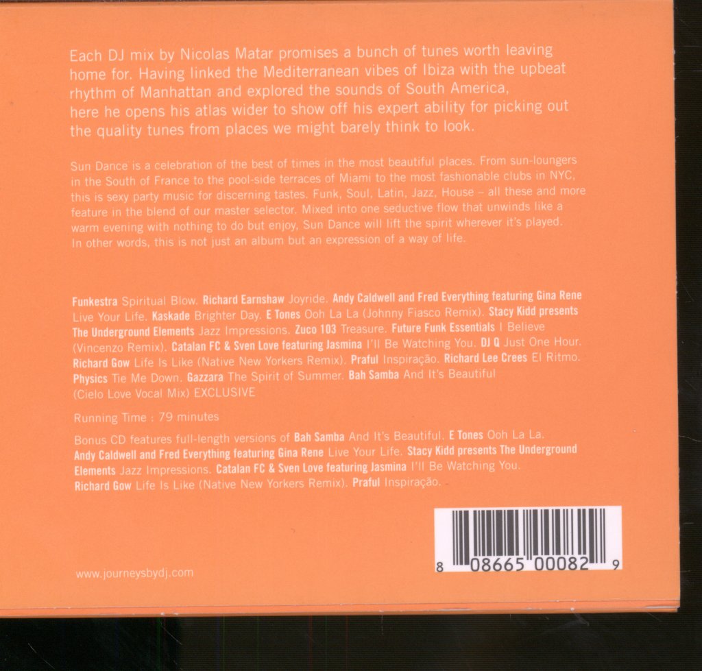 Nicolas Matar - Sun Dance - Cd