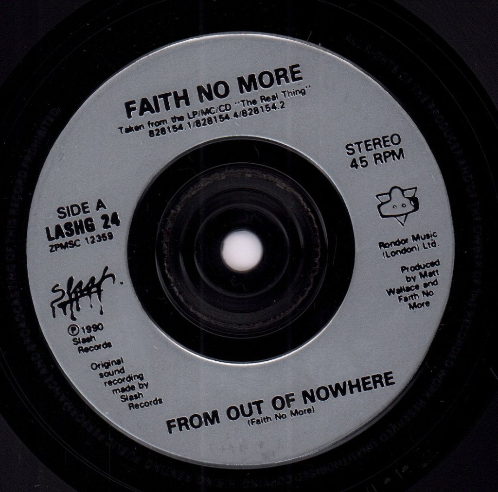 Faith No More - From Out Of Nowhere - 7 Inch