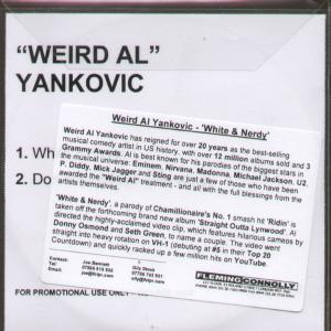 Weird Al Yankovic - White And Nerdy - Cdr