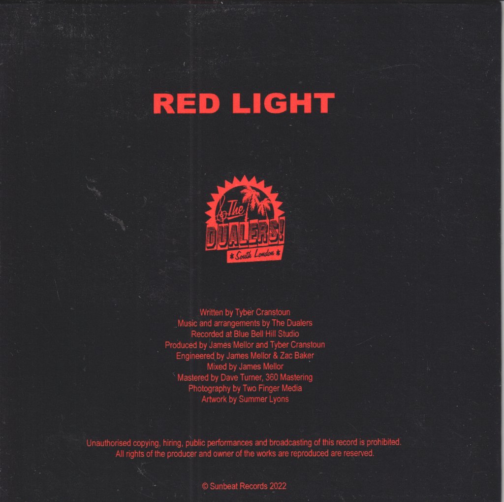 Dualers - Red Light - Cdr