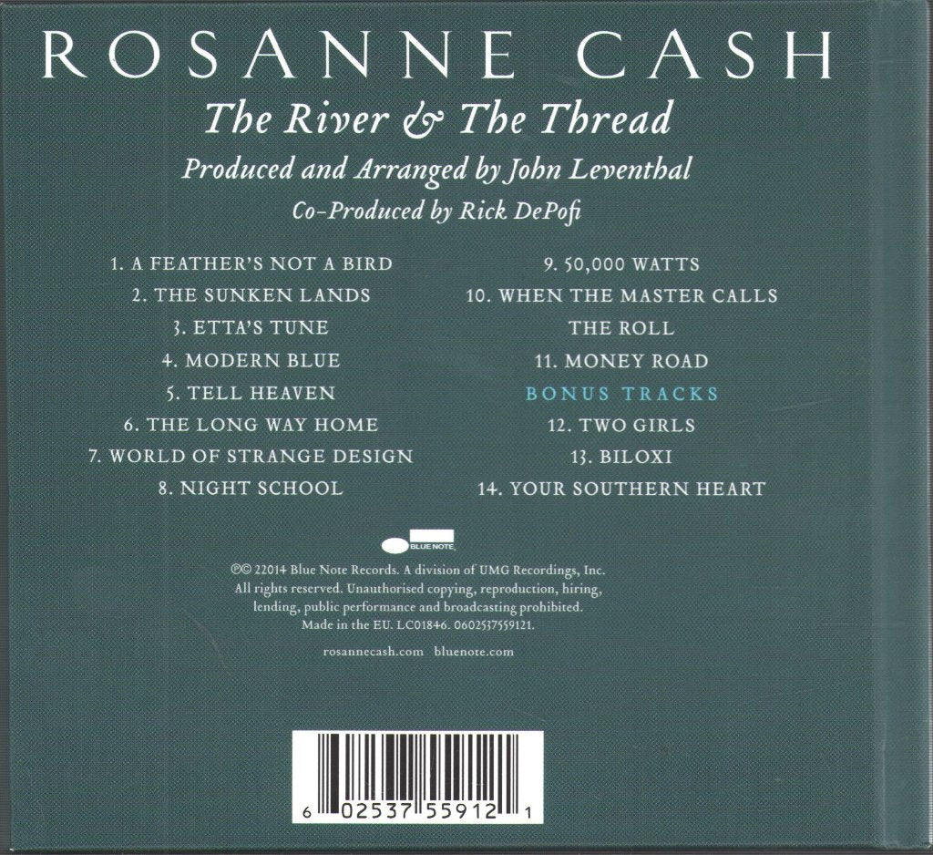 Rosanne Cash - River & The Thread - Cd