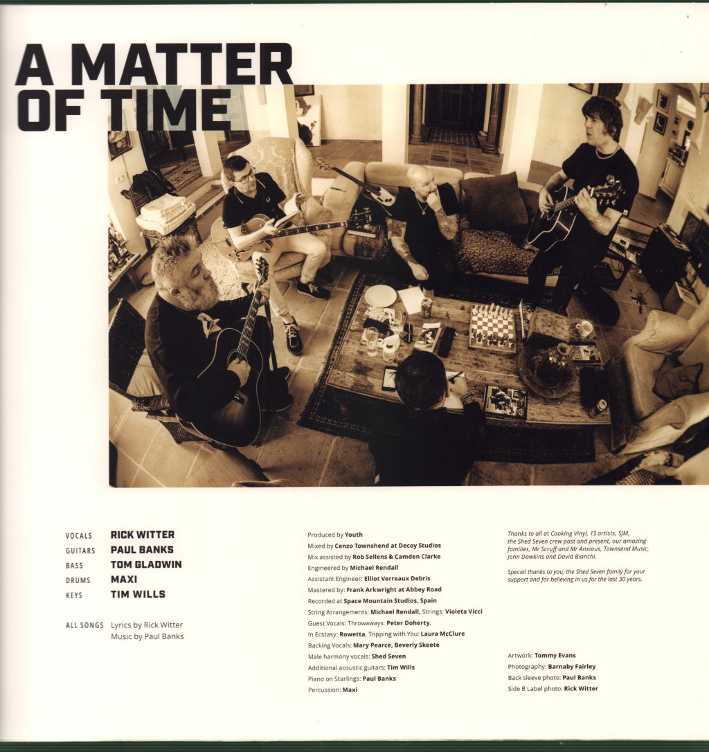 Shed Seven - A Matter Of Time - Lp