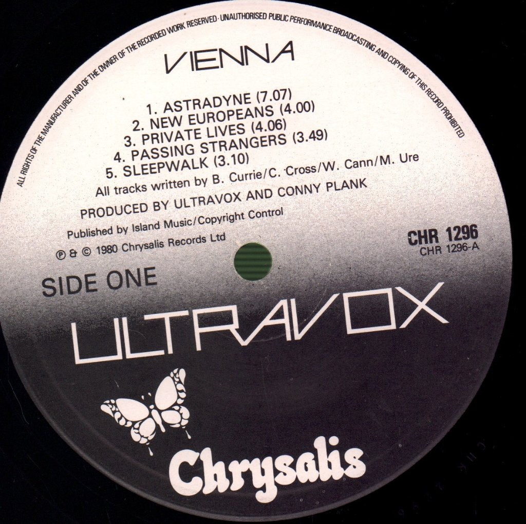 Ultravox - Vienna - Lp