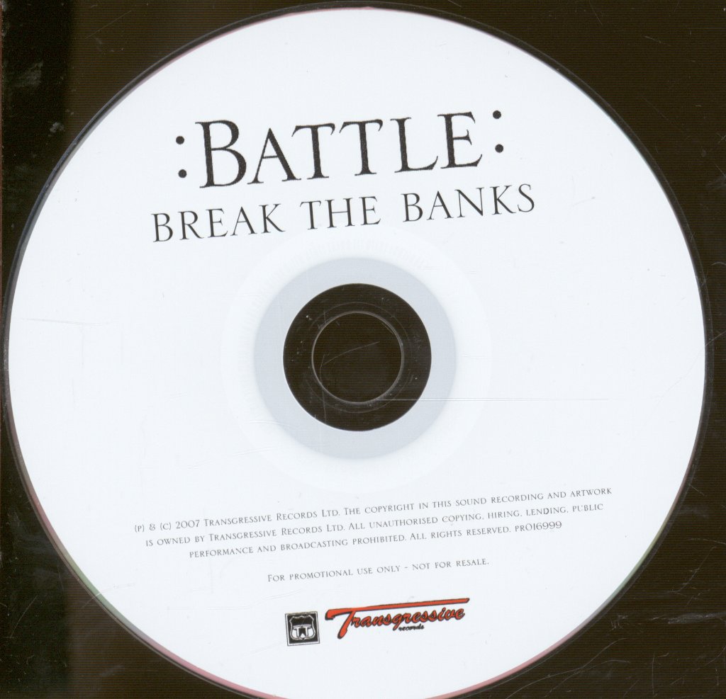 Battle - Break The Banks - Cd