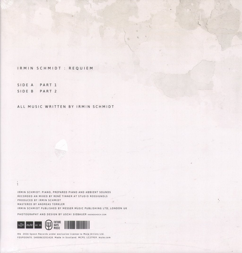 Irmin Schmidt - Requiem - Lp