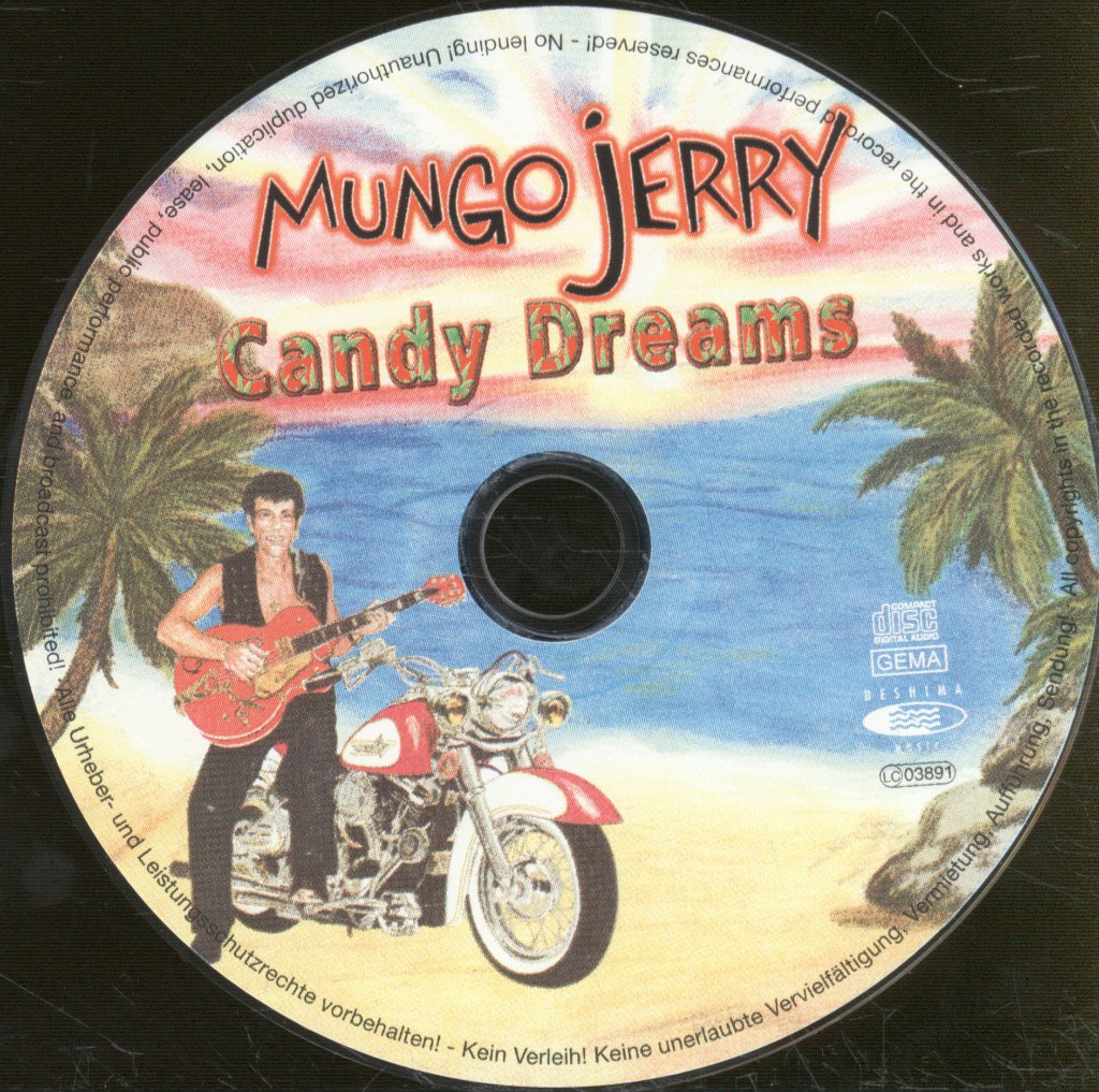Mungo Jerry - Candy Dreams - Cd