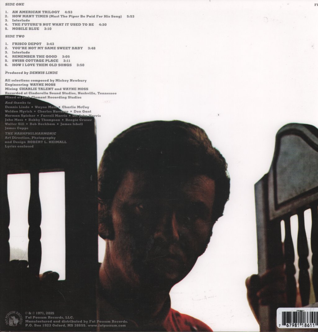 Mickey Newbury - Frisco Mabel Joy - Lp