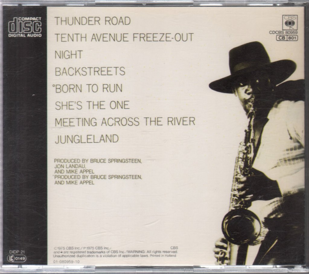 Bruce Springsteen - Born To Run - Cd