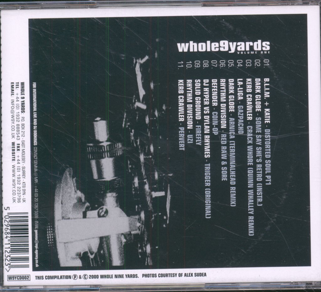 Various Artists - Whole Nine Yards Volume One - Cd