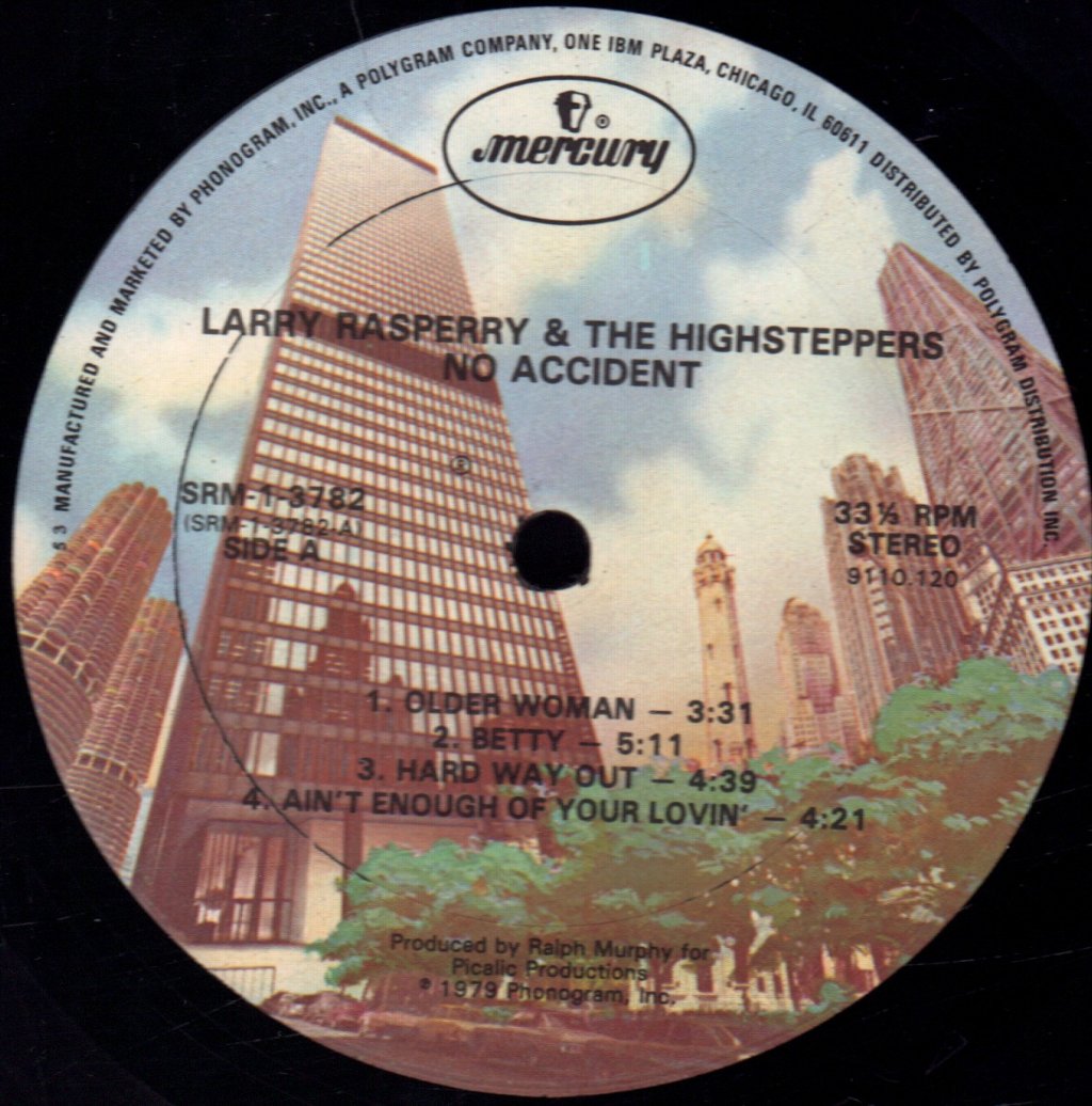 Larry Raspberry And The Highsteppers - No Accident - Lp
