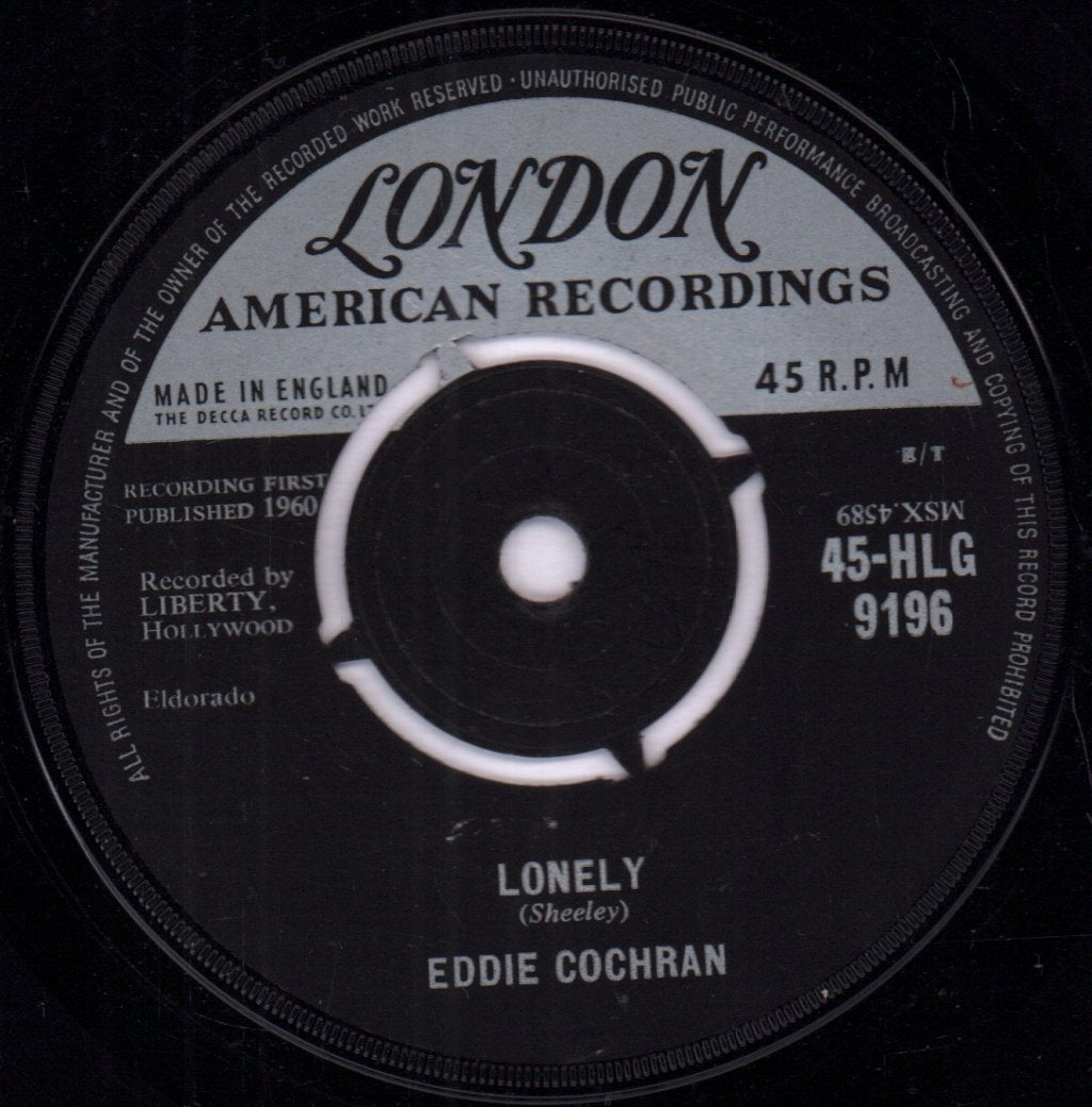 Eddie Cochran - Sweetie Pie - 7 Inch
